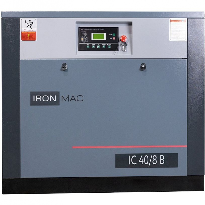 Винтовой компрессор IRONMAC IC 40/8 B