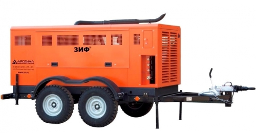 Дизельный компрессор ЗИФ-ПВ-20/2,2 на шасси